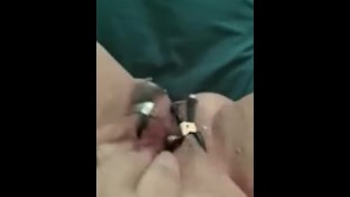 Milf fingering pussy till squirting