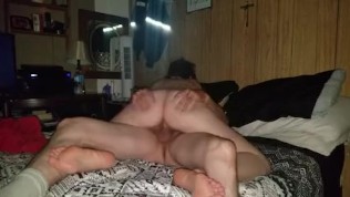 Wife gets multiple orgasms and a good quick fuckin before bed