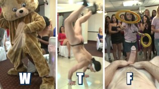 DANCINGBEAR – Big Dick Male Strippers Slinging Cock At Bachelorette Party